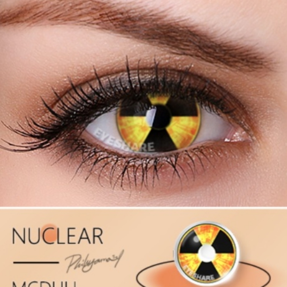 New NUCLEAR Halloween Contact Eyewear SALE$$